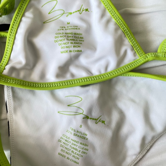 Bamba Swim Zebra Bikini Set - Picture 3 of 3